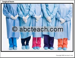 Photograph: Surgical  Staff – Ordinal Order