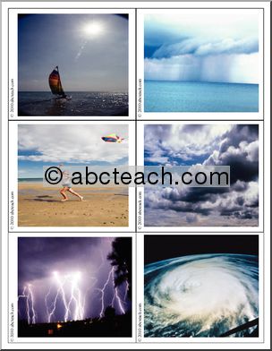 Photo Cards: Weather (color)