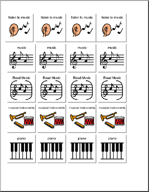 Stickers: Music Practice Incentive Chart 2