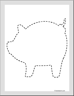 Trace and Color: Pig