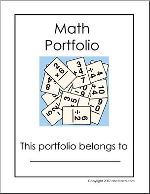 Portfolio Cover: Elementary Math