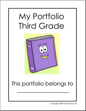 Portfolio Cover: Third Grade