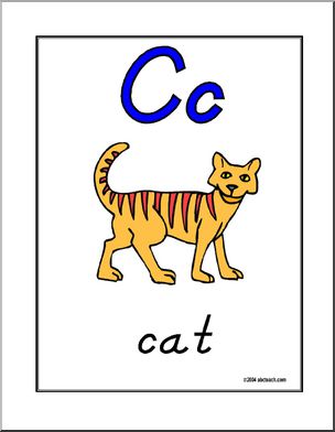Poster: Manuscript – Cc (DN-Style Font)