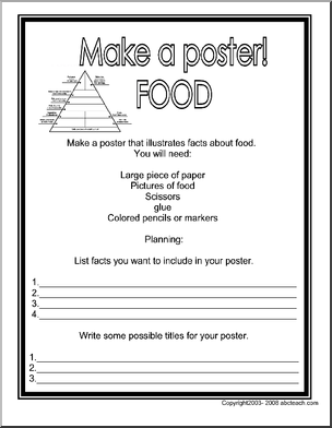 Project: Food Poster