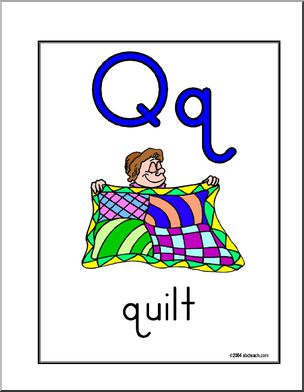 Poster: Qq – Manuscript  (ZB-Style Font)