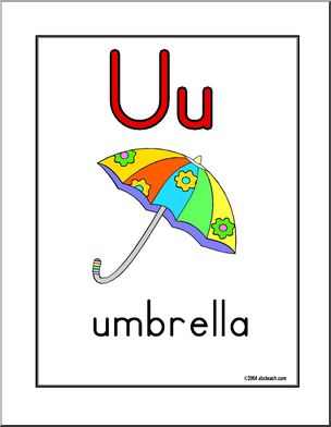 Poster: Uu – Manuscript  (ZB-Style Font)