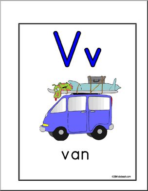 Poster: Vv – Manuscript  (ZB-Style Font)