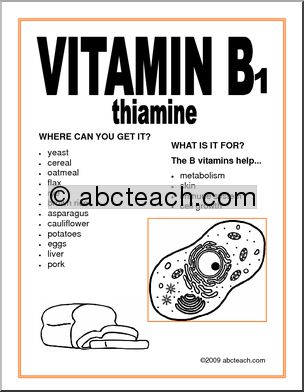 Poster: Vitamin B1