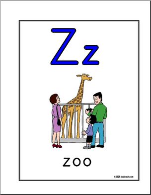 Poster: Zz – Manuscript  (ZB-Style Font)