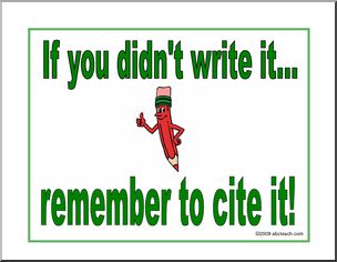 Poster: If You Didn’t Write It…