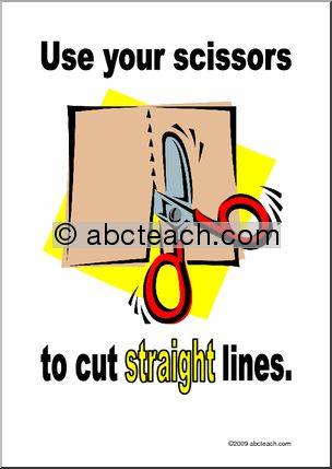 Posters: Scissors Uses