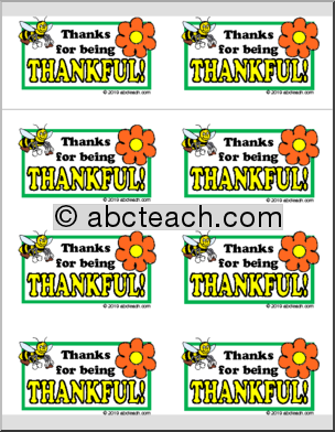 Positive Message Recognition Cards – “Be” Statements