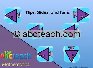 Powerpoint: Math: Flips, Slides, and Turns Book
