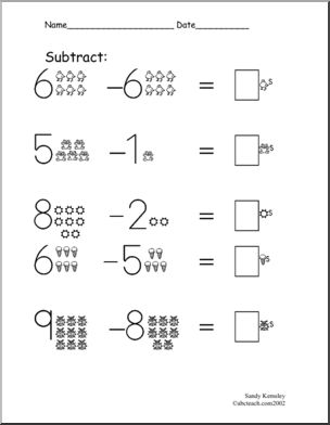 Worksheet: Easy Math 4 | Abcteach