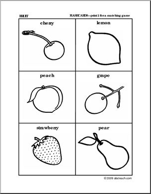 Worksheet Set: Fruit Theme | Abcteach