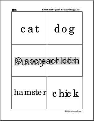 Worksheet Set: Pet Theme