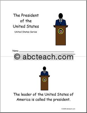 Booklet: The U.S. President (color)
