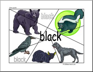 Puzzle: Color – Black