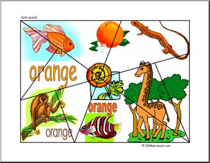 Puzzle: Color – Orange