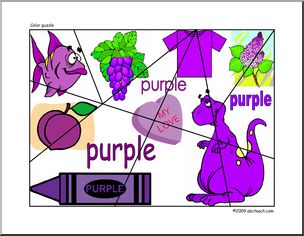Puzzle: Color – Purple