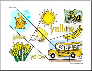 Puzzle: Color – Yellow