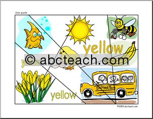 Puzzle: Color – Yellow