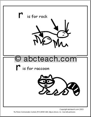 R Words’ ABC Booklet