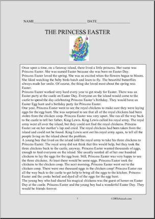 Fiction: Princess Easter (upper elementary)