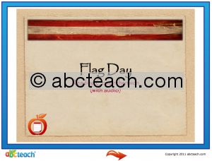 Interactive: Notebook: Reading Comprehension (with audio): Flag Day