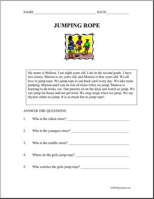 Fiction: Jumping Rope (primary)