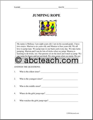 Fiction: Jumping Rope (primary)