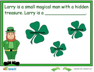 Interactive: Notebook: Reading Comprehension: St. Patrick’s Day (elem)