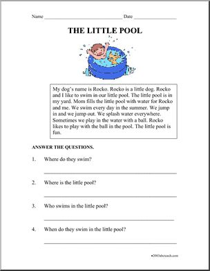 Fiction: The Little Pool (primary)