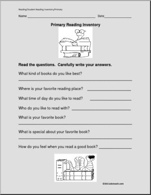 Back to School: Language Arts Packet (primary)