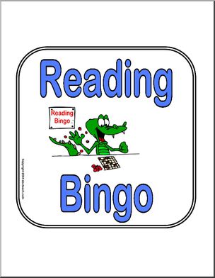 Sign: Reading Bingo