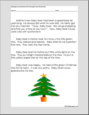 Christmas with Baby Bear (primary) Fiction