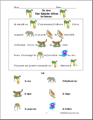 French: Le zoo