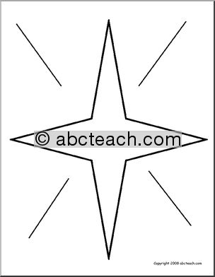 Coloring Page: Christmas – Star