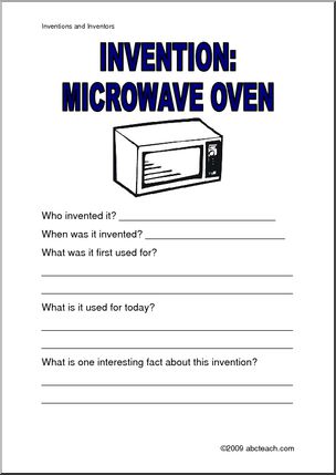Report Form: Invention – Microwave Oven