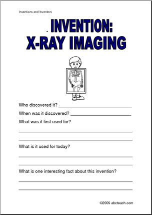 Report Form: Invention – X-Ray Imaging