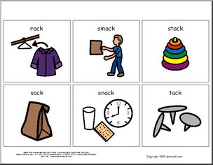 Rhyming Cards with pictures (set 4)