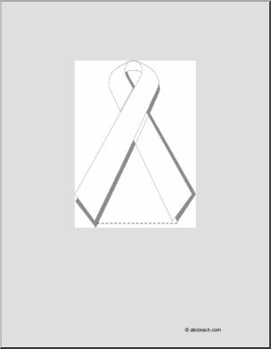 Shapebook: Ribbon (blank)