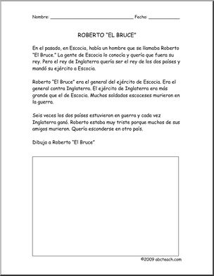 Spanish: ComprensiÃ›n de Lectura – Roberto “El Bruce” (primaria)