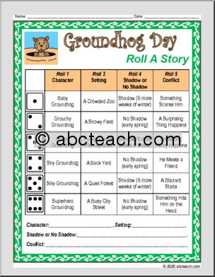 Roll A Story – Groundhog Day