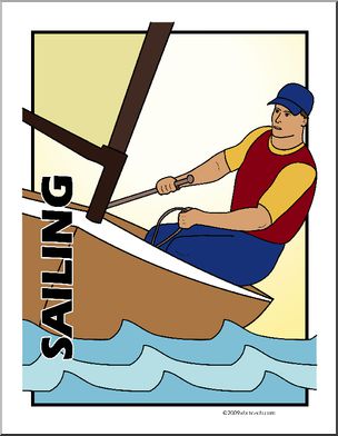 Poster: Sports – Sailing (color)