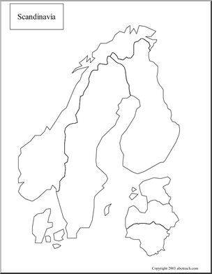 Map: Scandinavia