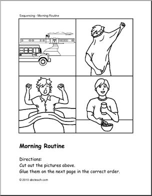 Sequencing: Morning Routine