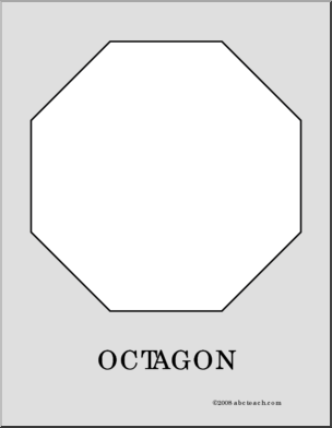 Coloring Page: Octagon