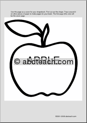 Shapebook: Apple (cover)