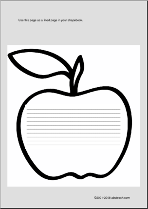 Shapebook: Apple (primary)